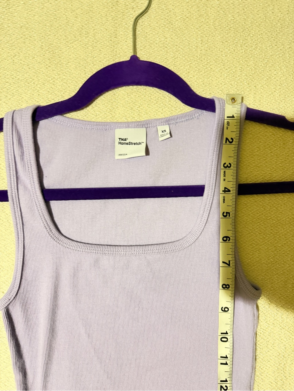 Aritzia Homestretch Square-Neck Waist Tank - Picture 5 of 7